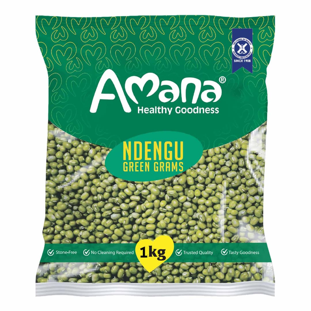 Amana Ndengu Green Grams 1Kg