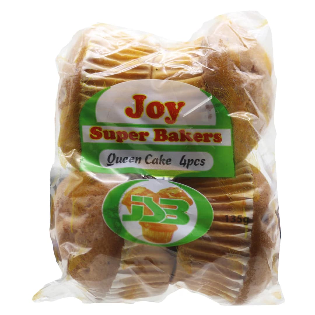 Joy Super Bakers Queen Cake 135g (4 Pieces)