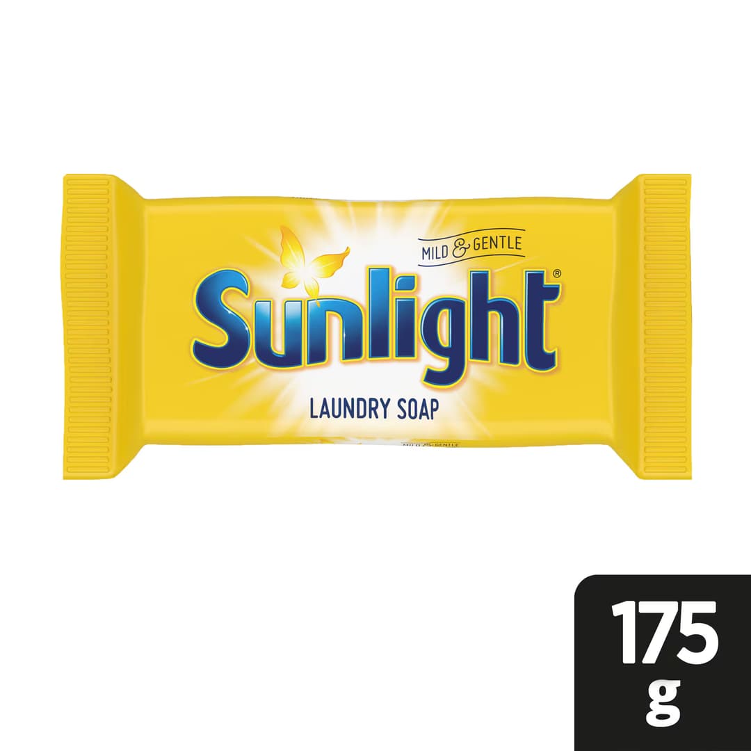 Sunlight Yellow Handwash Laundry Bar Soap 175g