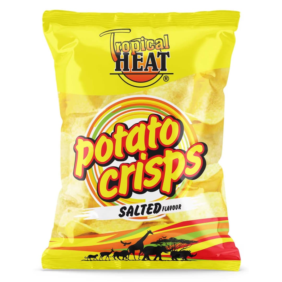 Tropical Heat Potato Crisp Salted 20g
